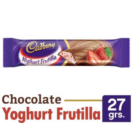 CHOCOLATE CADBURY YOGHURT X 27 GRS